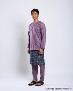 Bangsawan Baju Melayu Set Adults - PURPLE