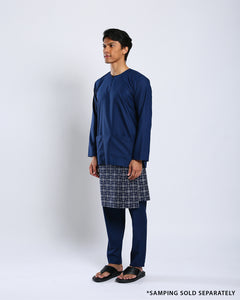 Bangsawan Baju Melayu Set Adults - NAVY