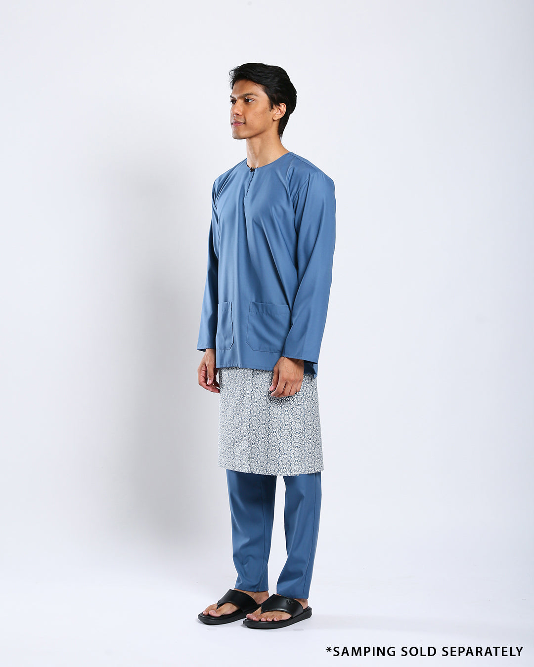 Bangsawan Baju Melayu Set Adults - TURQUOISE