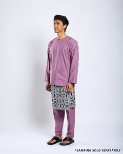 Bangsawan Baju Melayu Set Adults - LIGHT PURPLE