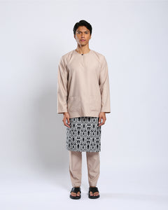 Bangsawan Baju Melayu Set Adults - SAND