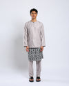 Bangsawan Baju Melayu Set Adults - TAUPE