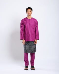 Bangsawan Baju Melayu Set Adults - MAGENTA