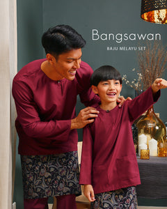 Bangsawan Baju Melayu Set Adults - GOLD