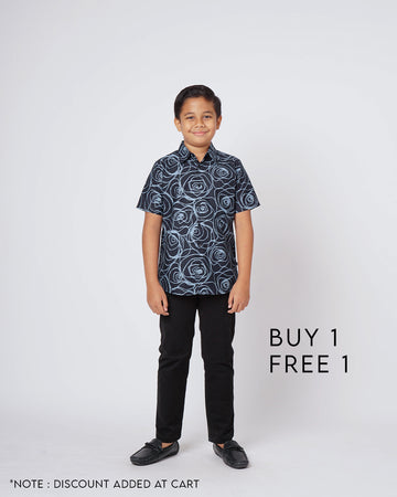 Tuah Batik Shirt Kids - CINTA