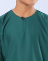 Bangsawan Baju Melayu Set Kids - EMERALD