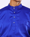 Mahkota Baju Melayu Set FS Adults - ROYAL BLUE