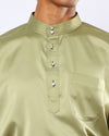 Mahkota Baju Melayu Set FS Adults - PISTACHIO