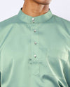 Mahkota Baju Melayu Set FS Adults - ALOE GREEN