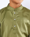 Mahkota Baju Melayu Set FS Kids - OLIVE