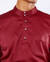 Mahkota Baju Melayu Set FS Adults - MAROON