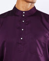 Mahkota Baju Melayu Set MS Adults - ROYAL PURPLE