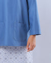 Bangsawan Baju Melayu Set Kids - TURQUOISE