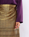 Mahkota Baju Melayu Set MS Adults - ROYAL PURPLE