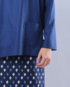 Bangsawan Baju Melayu Set Adults - NAVY