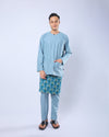 Bangsawan Baju Melayu Set Adults - DENIM