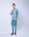Bangsawan Baju Melayu Set Adults - DENIM
