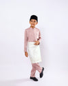 Mahkota Baju Melayu Set FS Kids - DUSTY PINK