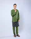 Bangsawan Baju Melayu Set Adults - OLIVE