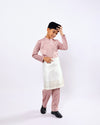 Mahkota Baju Melayu Set FS Kids - DUSTY PINK