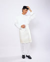 Mahkota Baju Melayu Set MS Adults - OFF WHITE