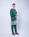 Bangsawan Baju Melayu Set Adults - EMERALD