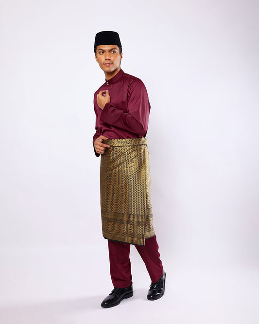 Mahkota Baju Melayu Set FS Adults - MULBERRY