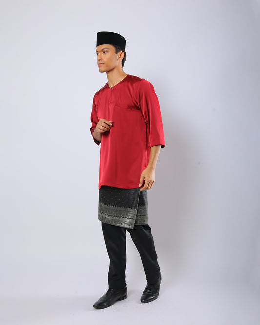 Kerabat Baju Melayu Set Adults - MAROON