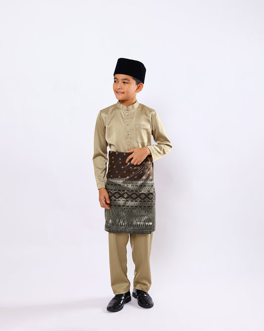 Mahkota Baju Melayu Set FS Kids - GOLD