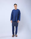 Bangsawan Baju Melayu Set Adults - NAVY