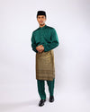 Mahkota Baju Melayu Set MS Adults - EMERALD