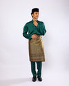 Mahkota Baju Melayu Set MS Adults - EMERALD