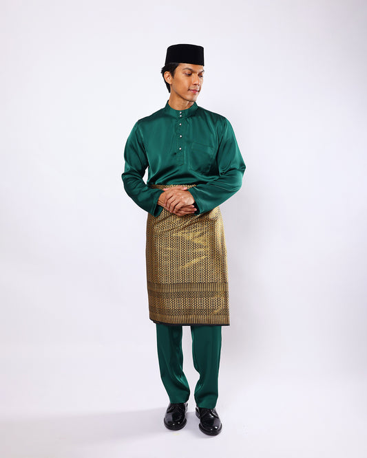 Mahkota Baju Melayu Set MS Adults - EMERALD