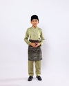 Mahkota Baju Melayu Set FS Kids - PISTACHIO