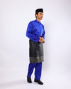 Mahkota Baju Melayu Set FS Adults - ROYAL BLUE