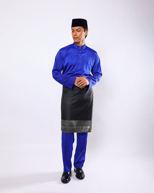 Mahkota Baju Melayu Set FS Adults - ROYAL BLUE