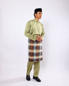 Mahkota Baju Melayu Set FS Adults - PISTACHIO