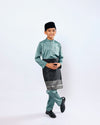 Mahkota Baju Melayu Set FS Kids - TEAL