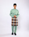Mahkota Baju Melayu Set FS Adults - ALOE GREEN