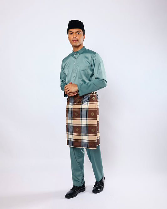 Mahkota Baju Melayu Set FS Adults - TEAL