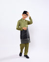 Mahkota Baju Melayu Set FS Kids - OLIVE