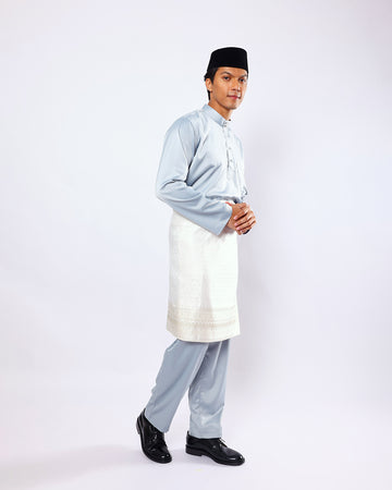 Mahkota Baju Melayu Set FS Adults - SILVER