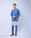 Bangsawan Baju Melayu Set Adults - TURQUOISE