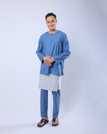 Bangsawan Baju Melayu Set Adults - TURQUOISE