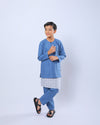 Bangsawan Baju Melayu Set Kids - TURQUOISE