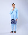 Bangsawan Baju Melayu Set Adults - LIGHT BLUE