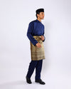 Mahkota Baju Melayu Set MS Adults - NAVY
