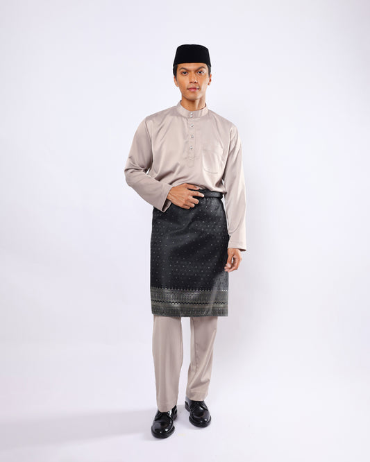 Mahkota Baju Melayu Set FS Adults - TAUPE