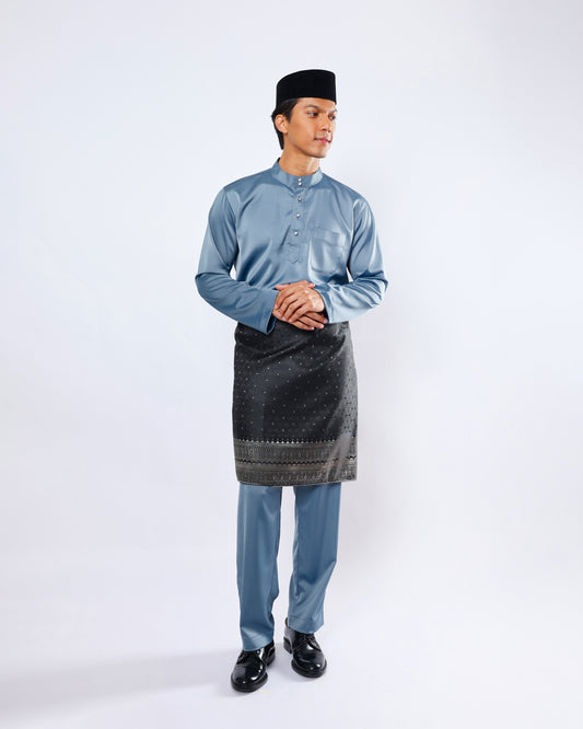 Mahkota Baju Melayu Set FS Adults - STEEL