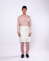 Mahkota Baju Melayu Set FS Adults - DUSTY PINK